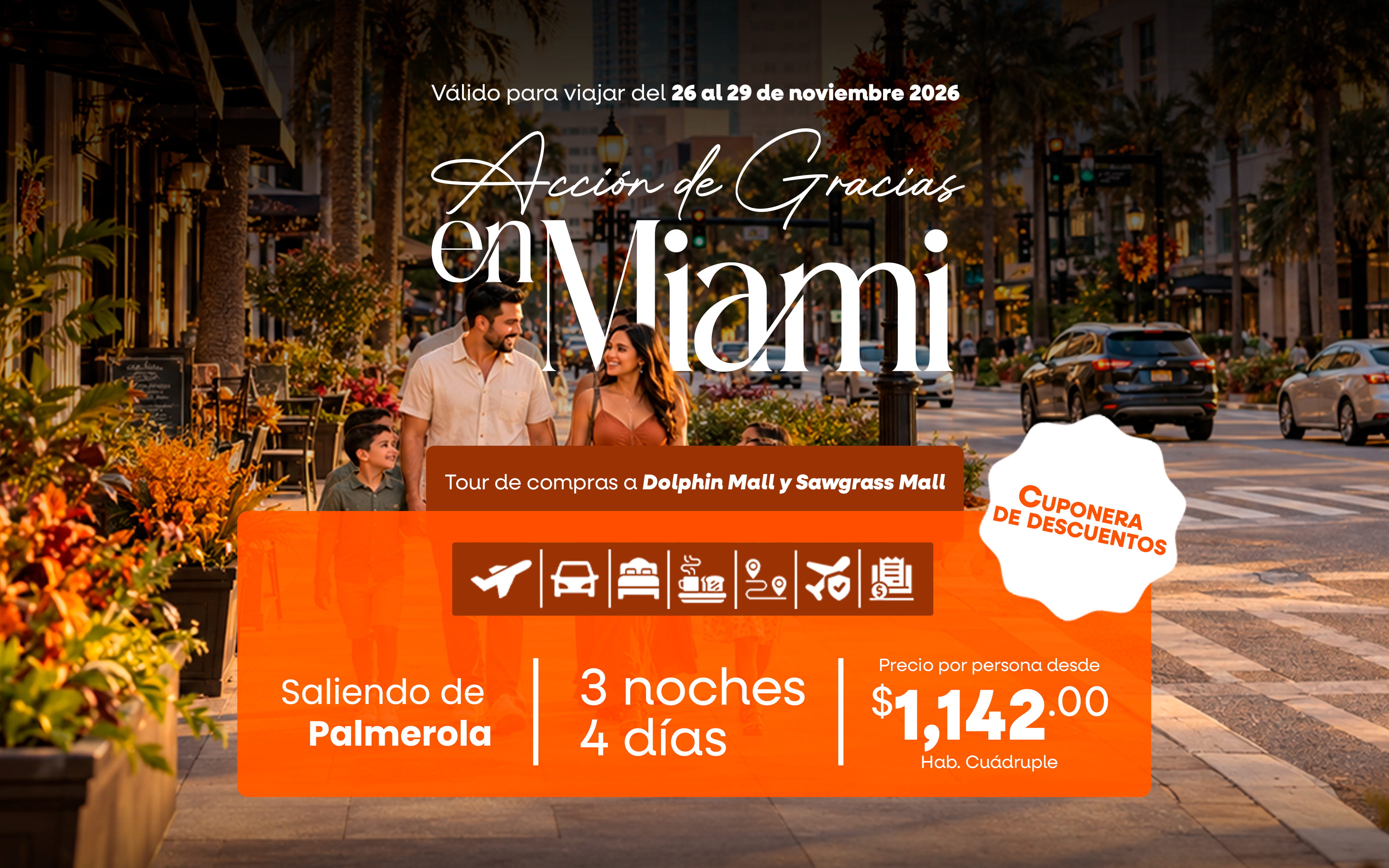 accion gracias miami travel diunsa